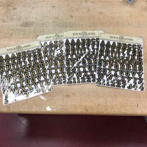Letter Stickers