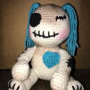 Handmade Crocheted Doll