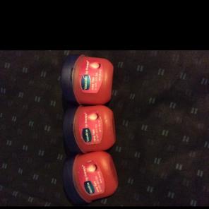 3 Vaseline Lip Therapy Rosy Lip Balm
