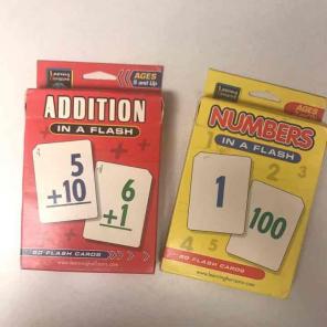 Children's Math Flash Cards