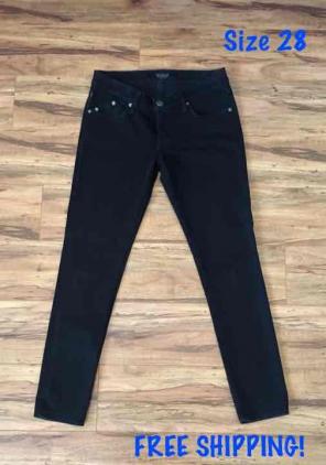 Rock&Republic black skinny jeans size 28