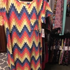 LuLaRoe Aztec Carly -Unicorn XS