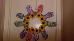 Flip Flop Wreath