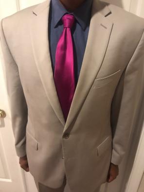 Perry Ellis suit