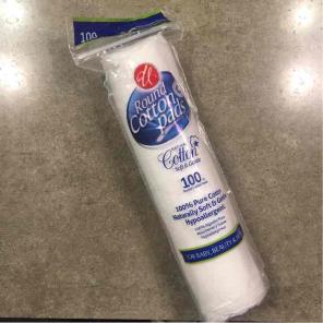 Round Cotton Pads (100 ct)