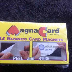 25 Magnets for business cards
