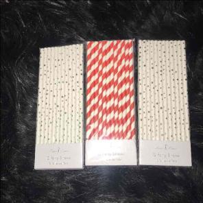 Stars and Stripes 12 party straws (3)