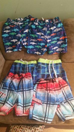 Swim wear 6 matching pairs