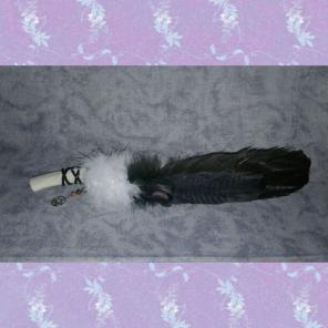 ⛤Smudging Feather Fan 2