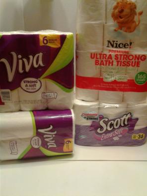 Viva,Scott &nice bundle 36rolls totals