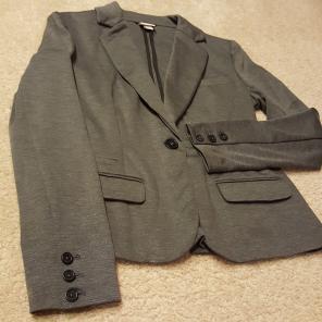 Grey Blazer with Pockets