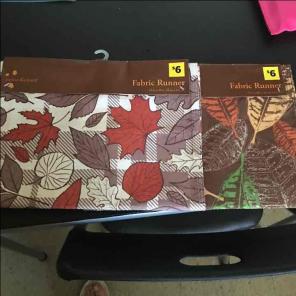 Fabric runner for the table new with