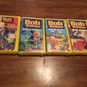 4 Bob the Builder VHS