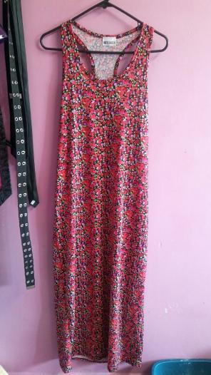 Flower maxi dress
