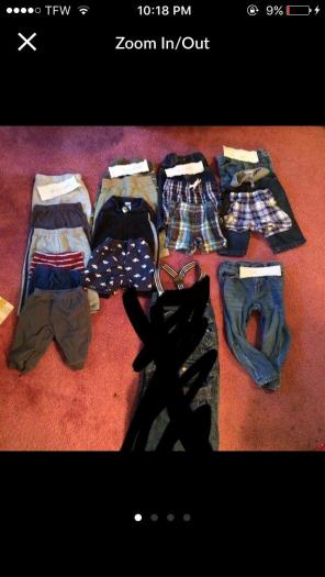 Baby Boy Clothes Lot