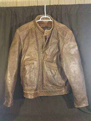 Flying Bikes Mens XXL Leather Jacket
