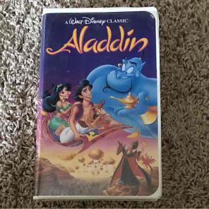 Aladdin the movie VHS Tape original