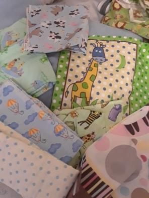 Baby boy sewing lot