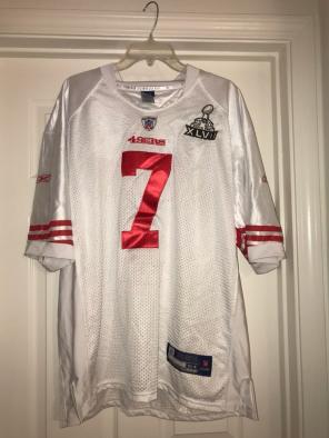 Kaepernick Authentic Superbowl Jersey 54