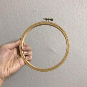 Hand Embroidery Hoop Wooden Wood Frame