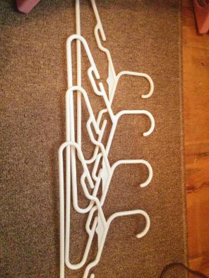 Small clothing hangers