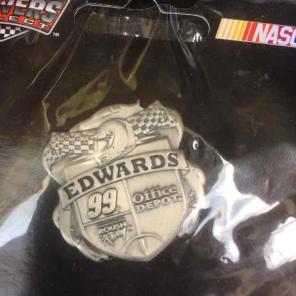 Carl Edwards hat pin