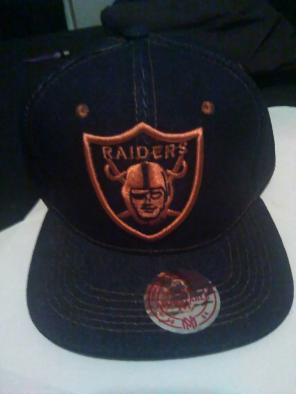 Raiders nfl snapback cap hat