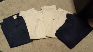 Boys uniform pant lot size 6