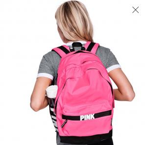Pink Campus Backpack