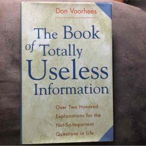 The Book of Totally Useless Information
