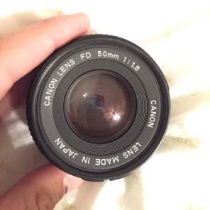 Canon 50mm 1.8 film lens