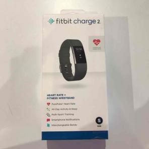 NIB Fitbit Charge 2- Black size small