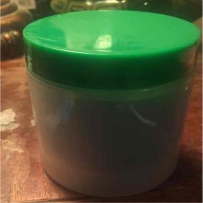 Clear blue slime