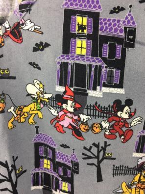 disney xs disney halloween scrubs top mickey