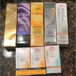 Hair color lot