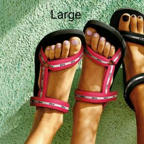NEW (Large) VS PINK Beach Strap sandals