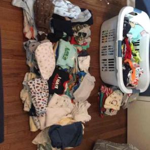122 Pieces Of Boys New Born Clothes