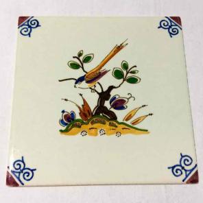 DELFT Hand Made CERAMIC WALL TILE SIGNED