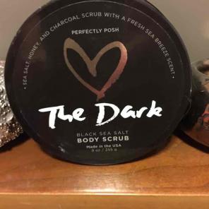 Perfectly Posh Love the dark scrub