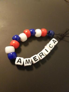 America / Fourth of July Bracelet