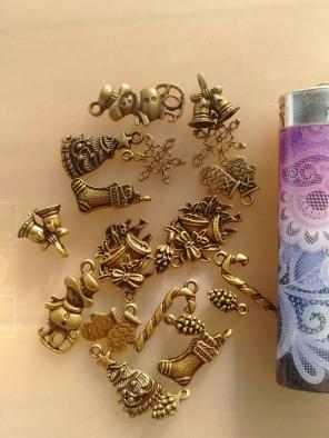 Christmas charm lot