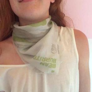 Silk scarf
