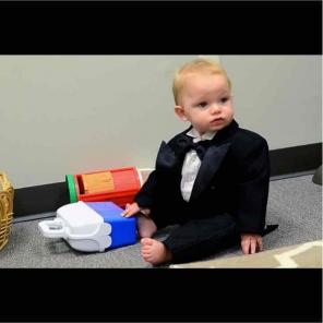 Tuxedo Set for 6-9 Months EUC