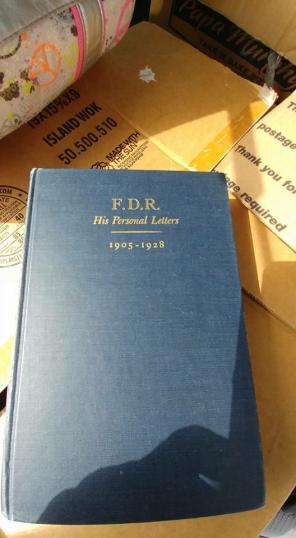 1938 first edition fdr private letters