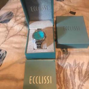Ecclissi turquoise sleeping beauty watch