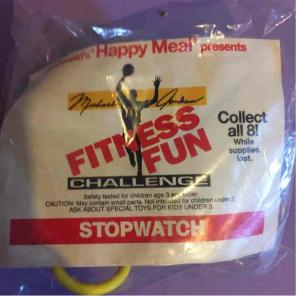 1992 McDonalds Fitness Fun Stopwatch MIP