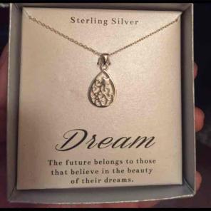 Silver necklace