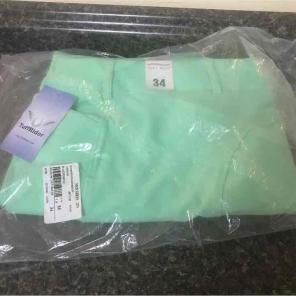 TuffRider size 34 neon green