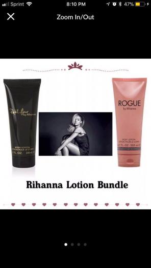 READ DESCRIPTION RIHANNA LOTION BUNDLE