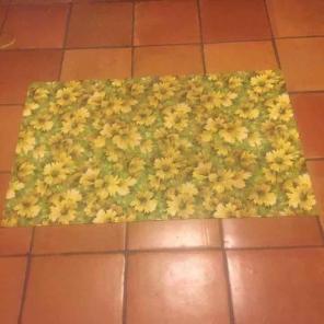 Vintage Floral Waterproof Mat/Tablecloth